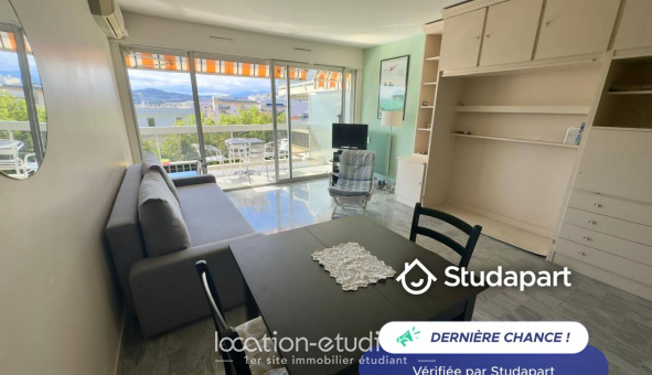 Logement �tudiant Studio &agrave; Antibes (06160)