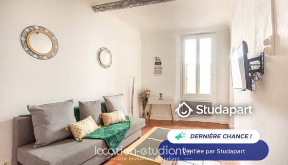 Logement �tudiant Studio &agrave; Antibes (06160)