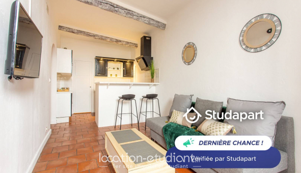Logement �tudiant Studio &agrave; Antibes (06160)