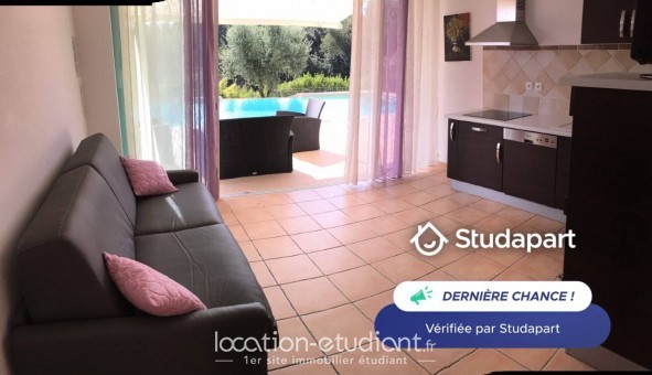 Logement �tudiant Studio &agrave; Antibes (06160)