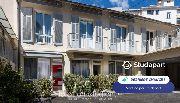 Logement �tudiant Studio &agrave; Antibes (06160)
