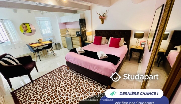 Logement étudiant Studio &agrave; Antibes (06160)