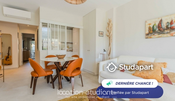 Logement étudiant Studio &agrave; Antibes (06160)