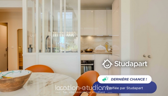 Logement étudiant Studio &agrave; Antibes (06160)
