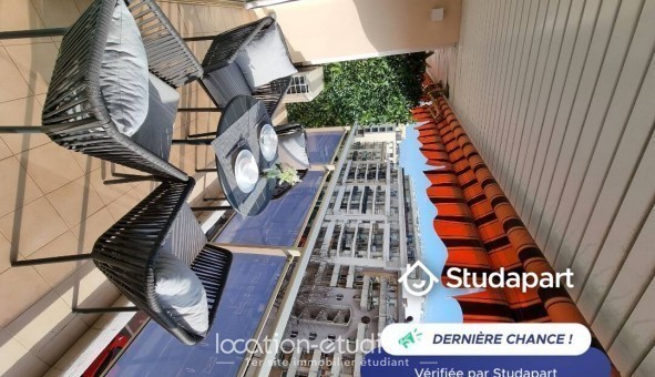 Logement �tudiant Studio &agrave; Antibes (06160)