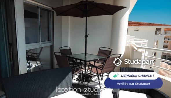 Logement �tudiant Studio &agrave; Antibes (06160)