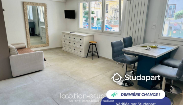 Logement �tudiant Studio &agrave; Antibes (06160)