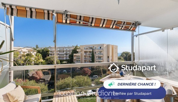 Logement �tudiant Studio &agrave; Antibes (06160)