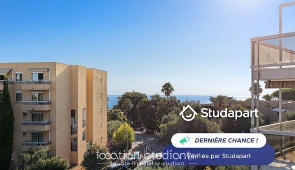 Logement �tudiant Studio &agrave; Antibes (06160)