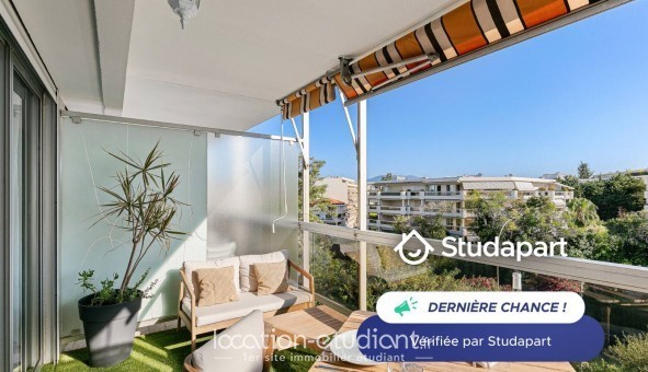 Logement �tudiant Studio &agrave; Antibes (06160)