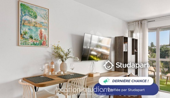 Logement �tudiant Studio &agrave; Antibes (06160)