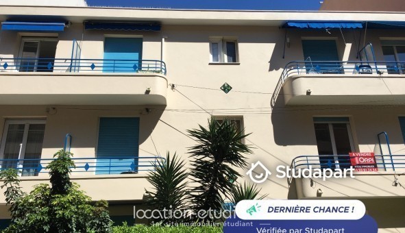 Logement �tudiant Studio &agrave; Antibes (06160)