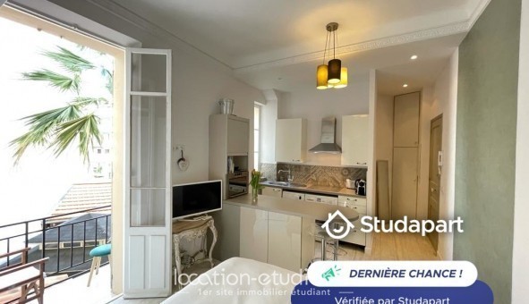 Logement �tudiant Studio &agrave; Antibes (06160)