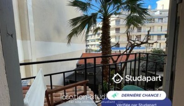 Logement �tudiant Studio &agrave; Antibes (06160)