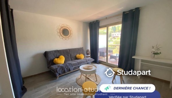 Logement �tudiant Studio &agrave; Antibes (06160)