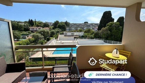 Logement �tudiant Studio &agrave; Antibes (06160)