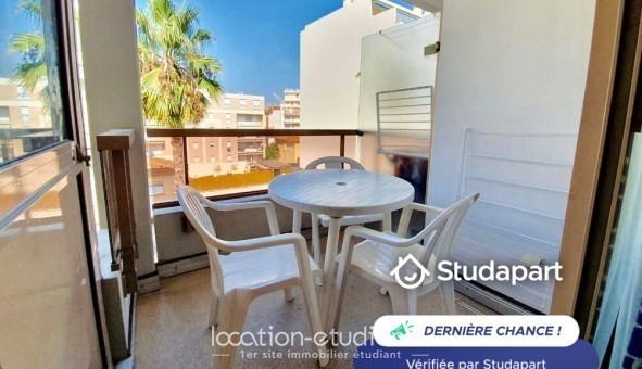 Logement �tudiant Studio &agrave; Antibes (06160)