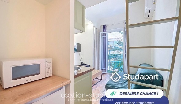 Logement �tudiant Studio &agrave; Antibes (06160)