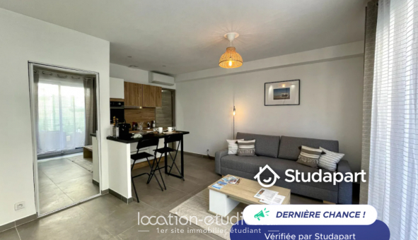 Logement �tudiant Studio &agrave; Antibes (06160)