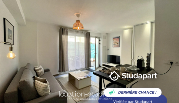 Logement �tudiant Studio &agrave; Antibes (06160)