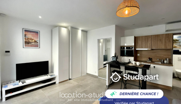 Logement �tudiant Studio &agrave; Antibes (06160)