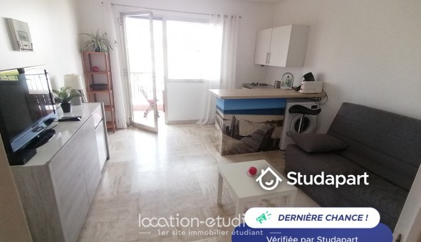 Logement �tudiant Studio &agrave; Antibes (06160)