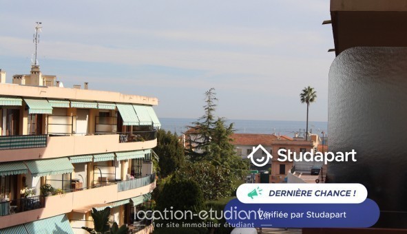 Logement �tudiant Studio &agrave; Antibes (06160)