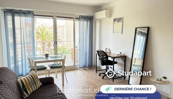 Logement �tudiant Studio &agrave; Antibes (06160)