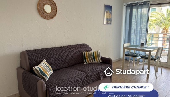 Logement �tudiant Studio &agrave; Antibes (06160)