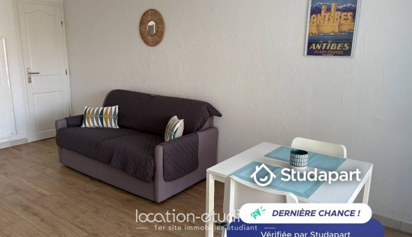 Logement �tudiant Studio &agrave; Antibes (06160)