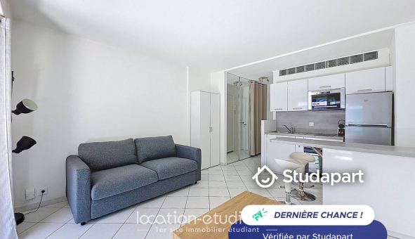 Logement �tudiant Studio &agrave; Antibes (06160)