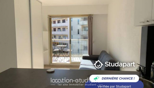 Logement �tudiant Studio &agrave; Antibes (06160)