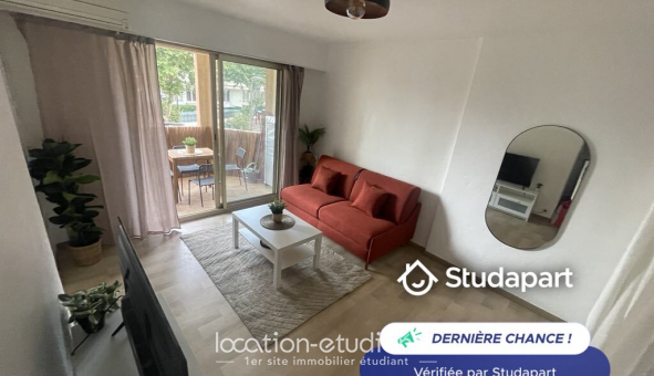 Logement �tudiant Studio &agrave; Antibes (06160)