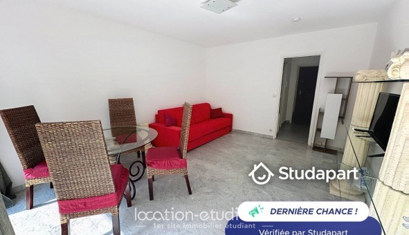Logement �tudiant Studio &agrave; Antibes (06160)