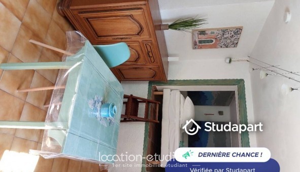 Logement �tudiant Studio &agrave; Antibes (06160)