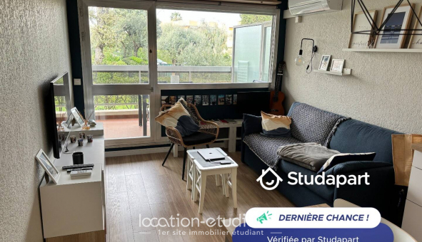Logement �tudiant Studio &agrave; Antibes (06160)