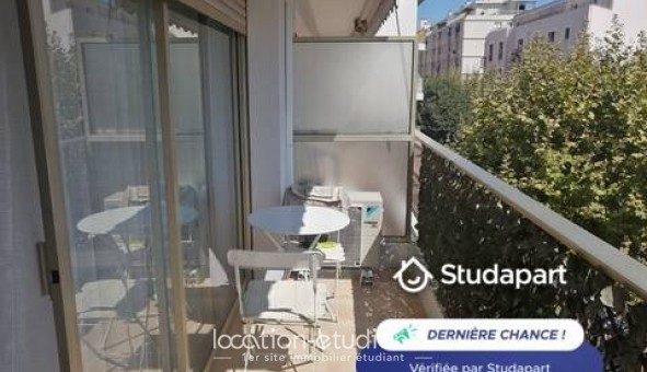 Logement �tudiant Studio &agrave; Antibes (06160)