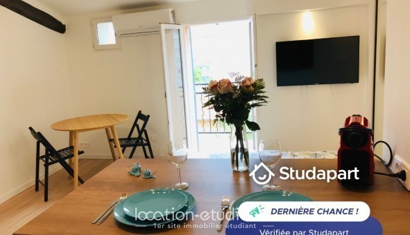 Logement �tudiant Studio &agrave; Antibes (06160)