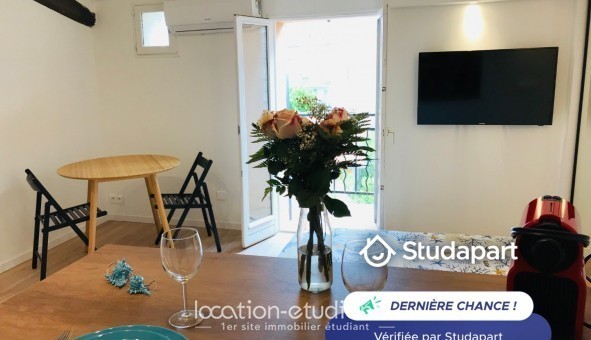 Logement �tudiant Studio &agrave; Antibes (06160)