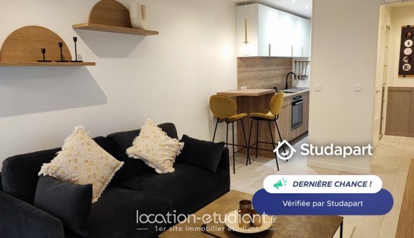 Logement �tudiant Studio &agrave; Antibes (06160)