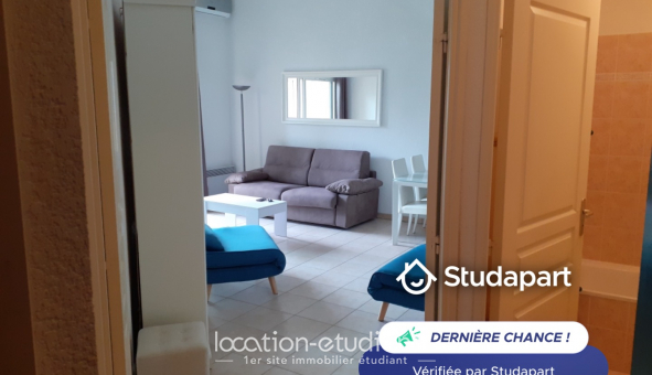 Logement �tudiant Studio &agrave; Antibes (06160)