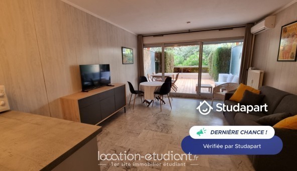Logement �tudiant Studio &agrave; Antibes (06160)