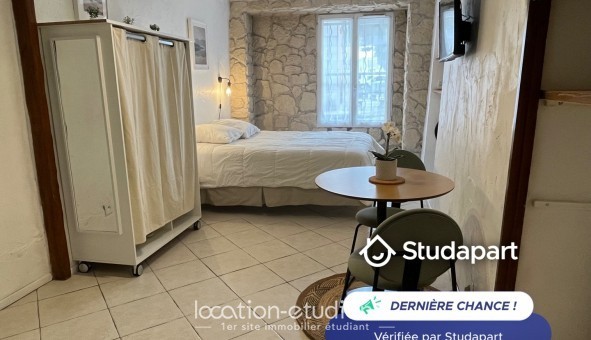 Logement �tudiant Studio &agrave; Antibes (06160)