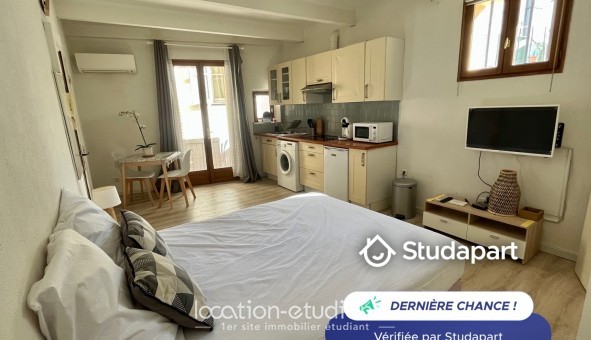 Logement �tudiant Studio &agrave; Antibes (06160)
