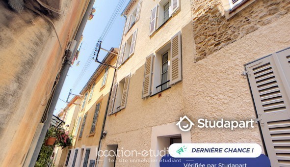 Logement �tudiant Studio &agrave; Antibes (06160)