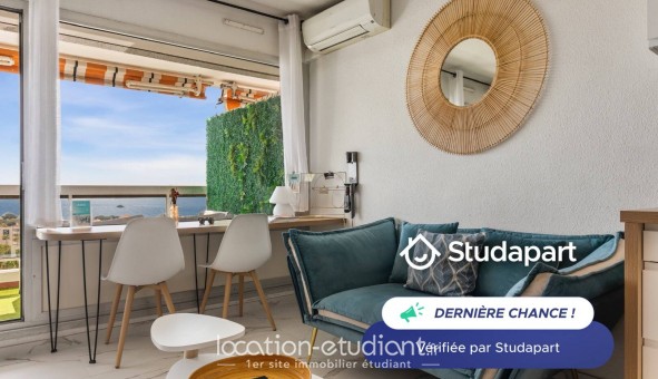 Logement �tudiant Studio &agrave; Antibes (06160)