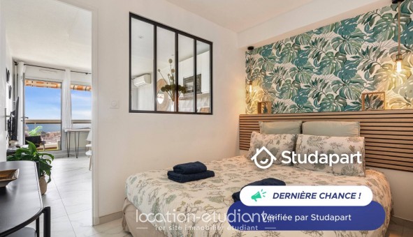 Logement �tudiant Studio &agrave; Antibes (06160)