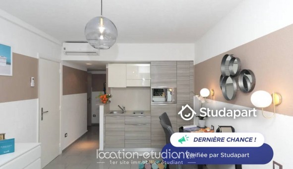 Logement �tudiant Studio &agrave; Antibes (06160)
