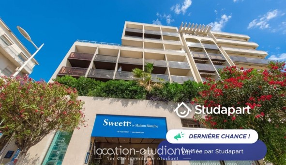 Logement �tudiant Studio &agrave; Antibes (06160)