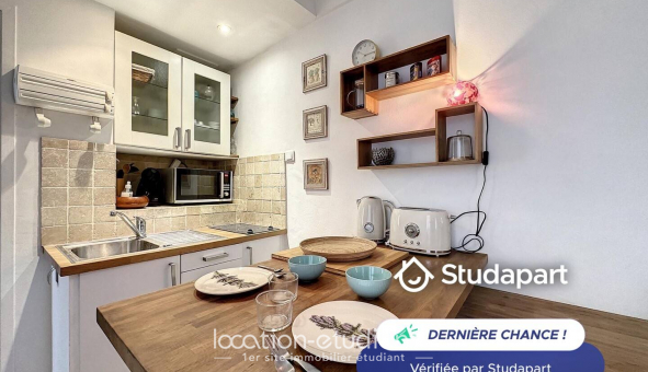 Logement �tudiant Studio &agrave; Antibes (06160)